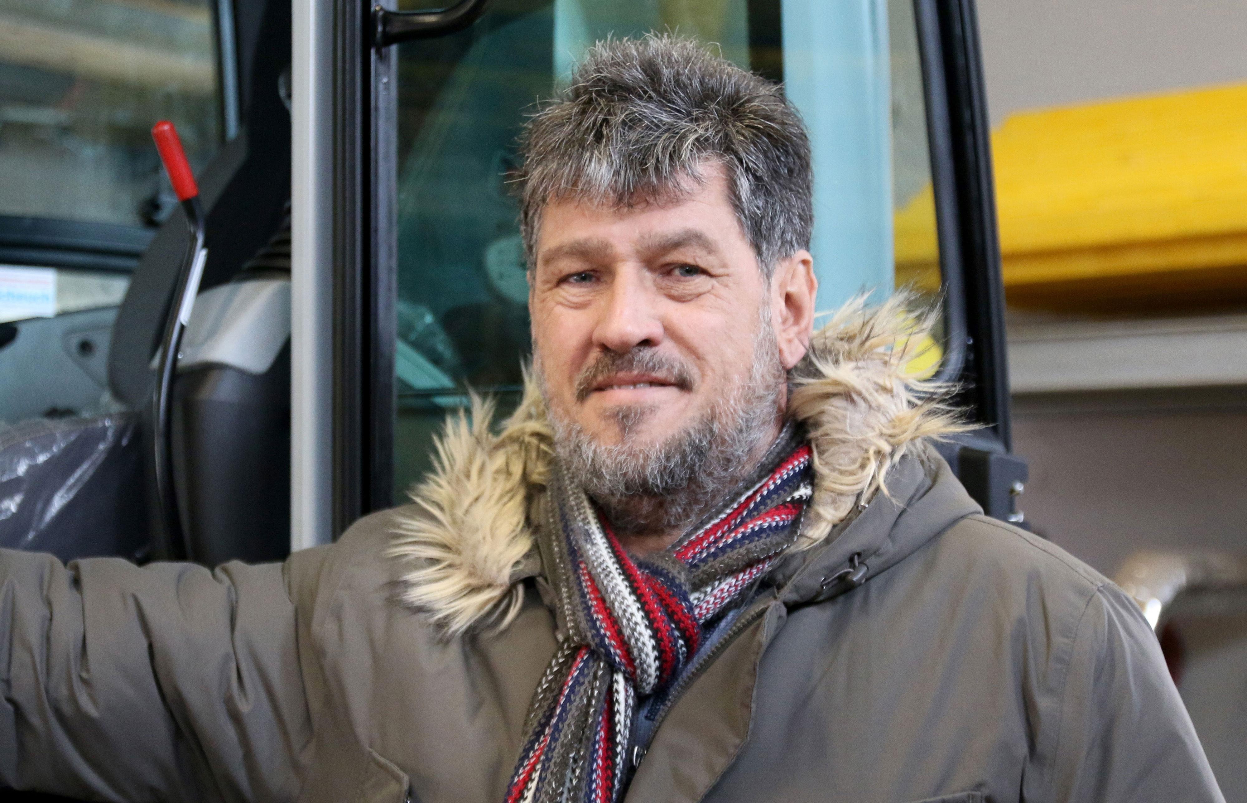 Geschäftsführer Theo Hahn vom Bauunternehmen Theo Hahn aus Zeitlofs