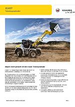 Produktinformation Datenblatt zum Teleskopradlader Teleskop Radlader Kramer 8145T