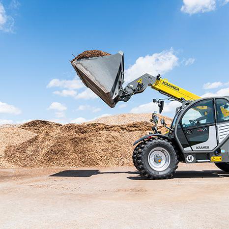 Teleskoplader Teleskop Lader Allrad Allradlenkung ungeteilter Rahmen Kramer 4007 Action