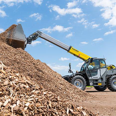 Teleskoplader Teleskop Lader Allrad Allradlenkung ungeteilter Rahmen Kramer 4209 Action