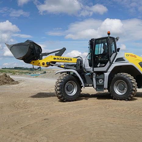 Radlader Kramer 8155 Action