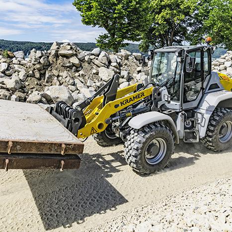 Radlader Kramer 8155 Action