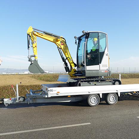 Zero Tail Kettenbagger Wacker Neuson EZ26 Action