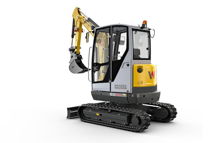 Zero Tail Kettenbagger Wacker Neuson EZ26 Studio links aussen