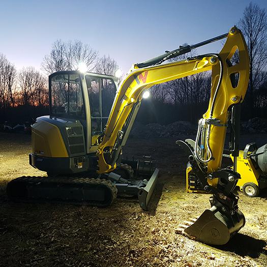 Zero Tail Kettenbagger Wacker Neuson EZ36 Action