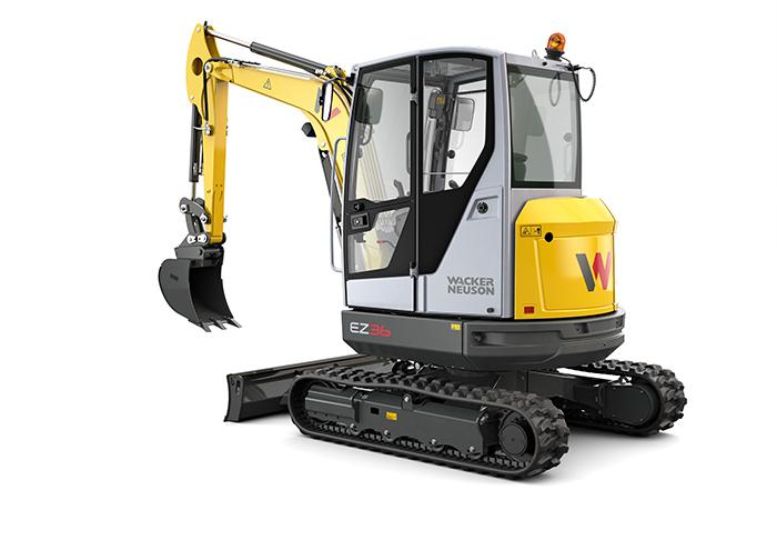 Zero Tail Kettenbagger Wacker Neuson EZ36 Studio
