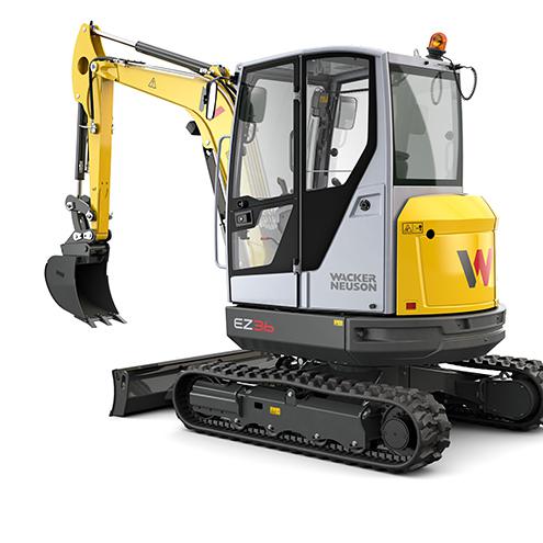 Zero Tail Kettenbagger Wacker Neuson EZ36 Studio