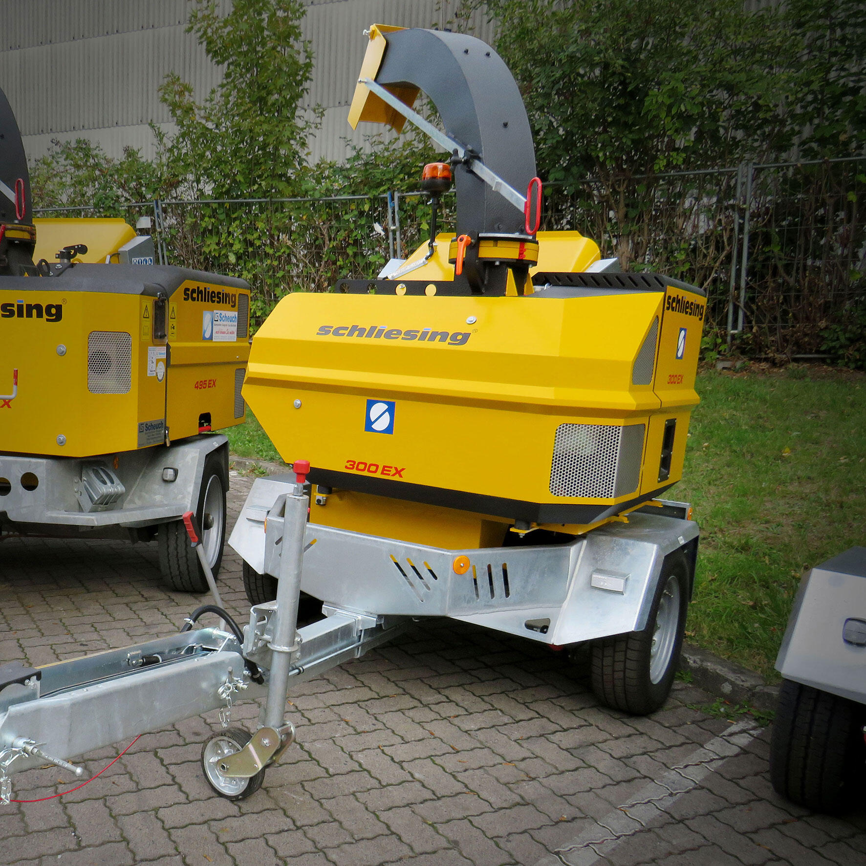 Schliesing 300 EX Häcksler Holzhäcksler Holzhacker Holzzerkleinerer neu im Mietpark