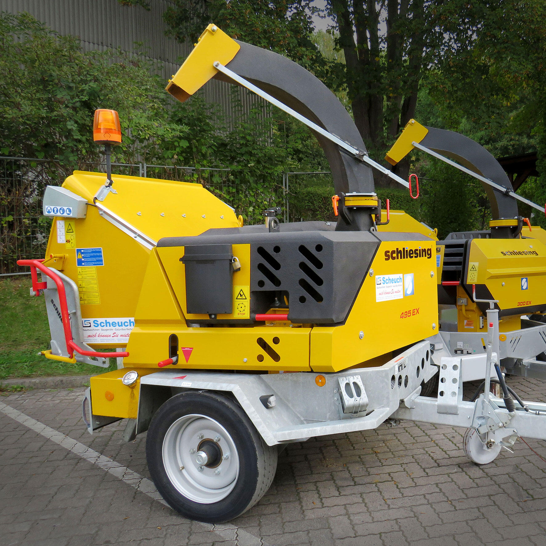 Schliesing 495 EX Häcksler Holzhäcksler Holzhacker Holzzerkleinerer