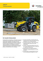 Produktinformation Datenblatt zum Teleskopradlader Teleskop Radlader Kramer 5065T