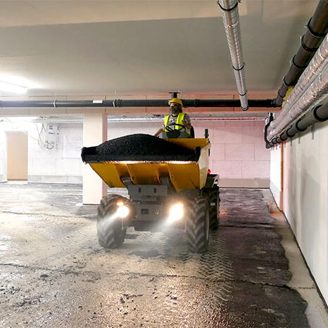 Raddumper Wacker Neuson DW20 Action