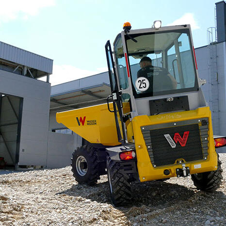 Raddumper Wacker Neuson DW40 Action