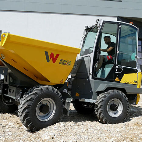 Raddumper Wacker Neuson DW40 Action