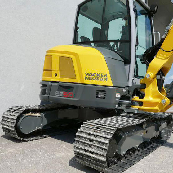 Zero Tail Kettenbagger Wacker Neuson EZ50 Action