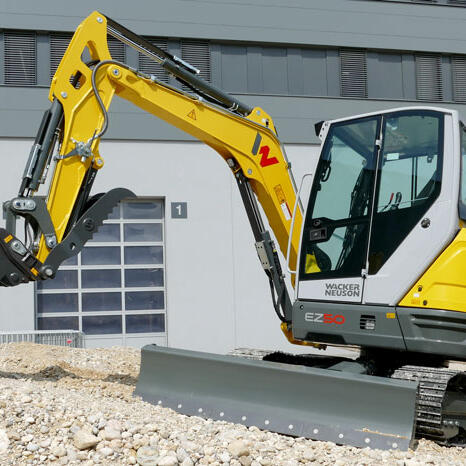 Zero Tail Kettenbagger Wacker Neuson EZ50 Action