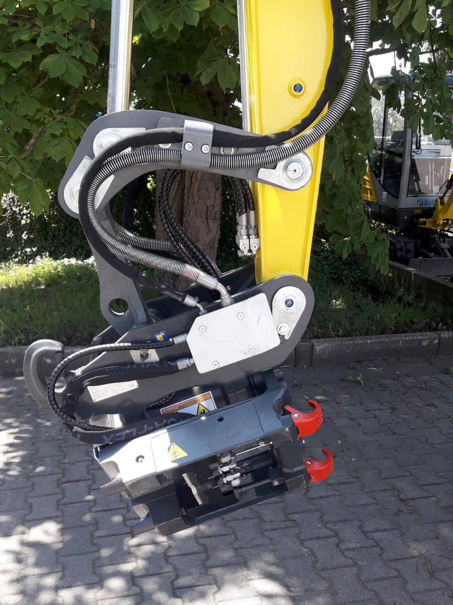 Mobilbagger Wacker Neuson EW65 für Räuber Bauunternehmen GmbH aus Bad Hersfeld