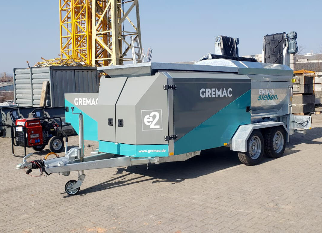 Anhänge Trommelsieb Siebanlage Gremac e2 in Fulda