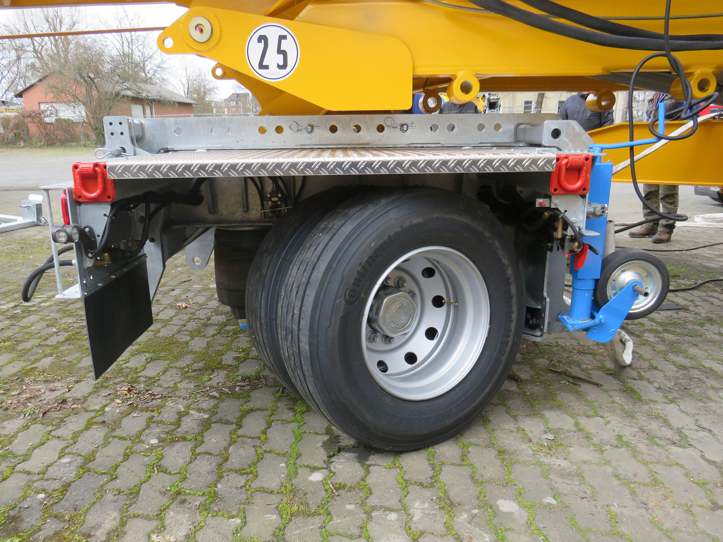 Krantransportfahrwerk Modulfahrwerk MX22-2 3-Achser für Potain Krane