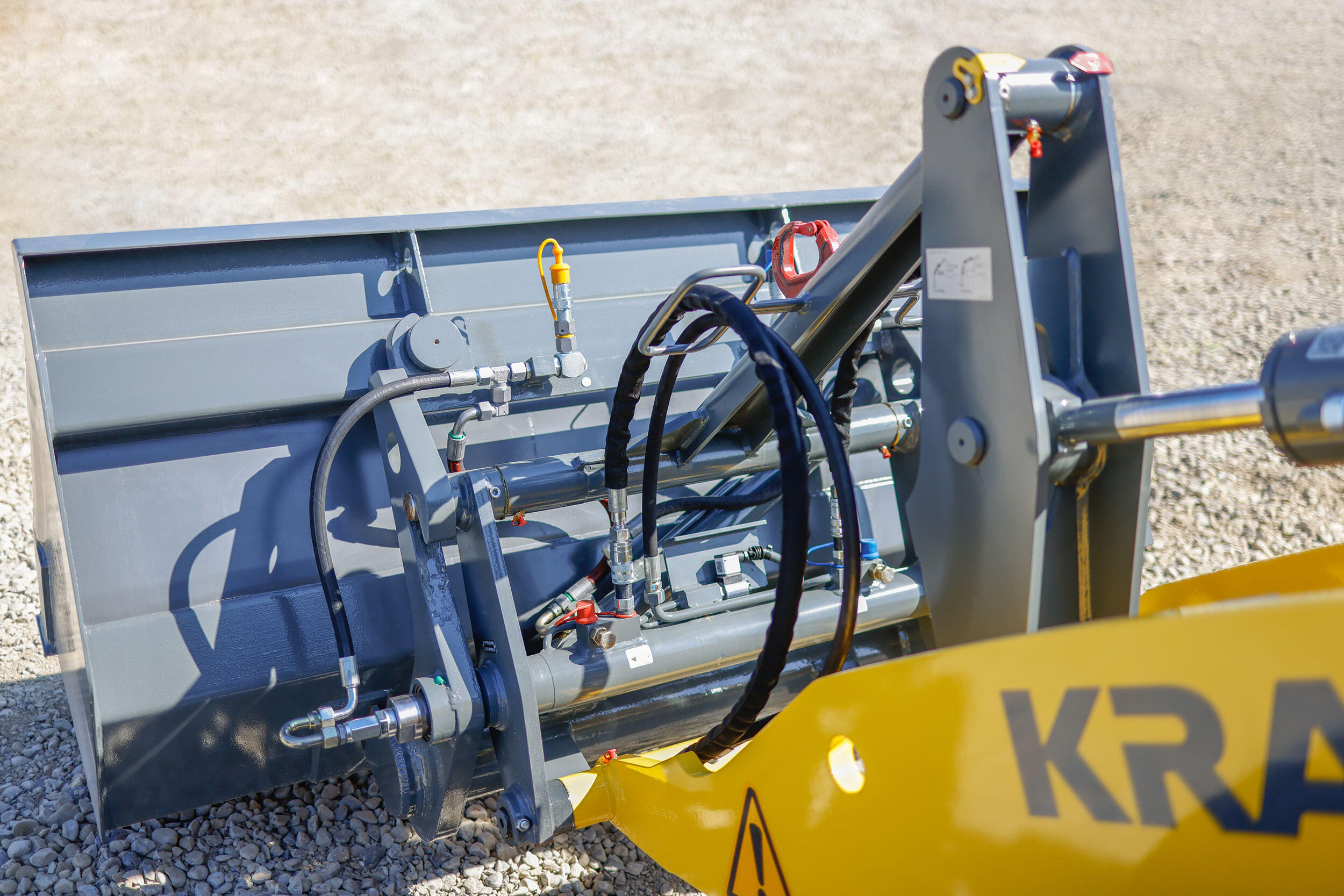 Kramer Smart Attach vollhydraulische Schnellwechselplatte