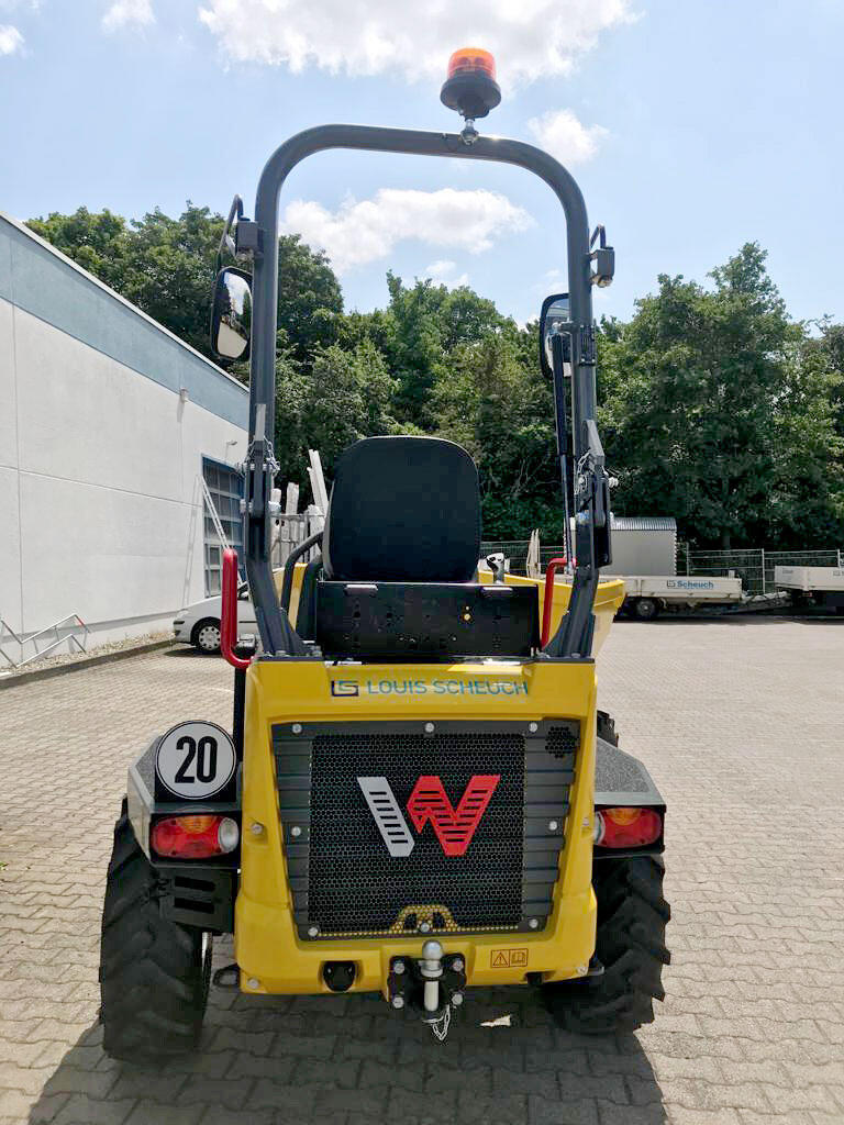 Wacker Neuson Raddumper DW30 mit Drehkippmulde