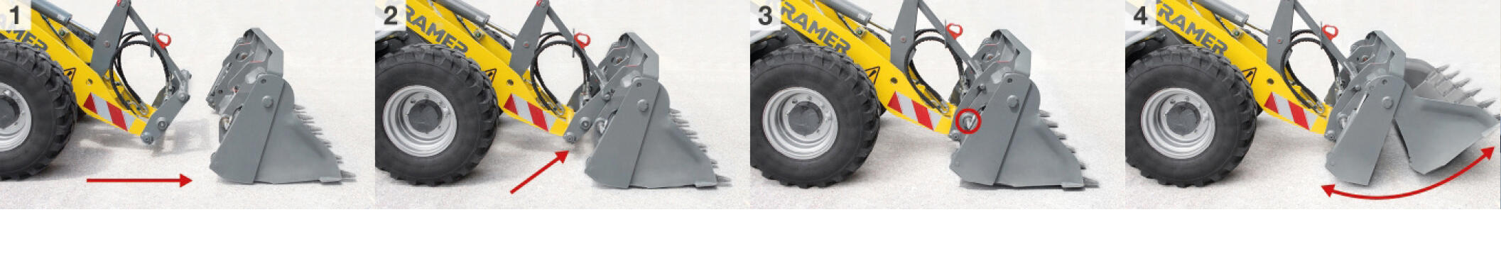 Schnellwechselsystem Kramer Smart Attach