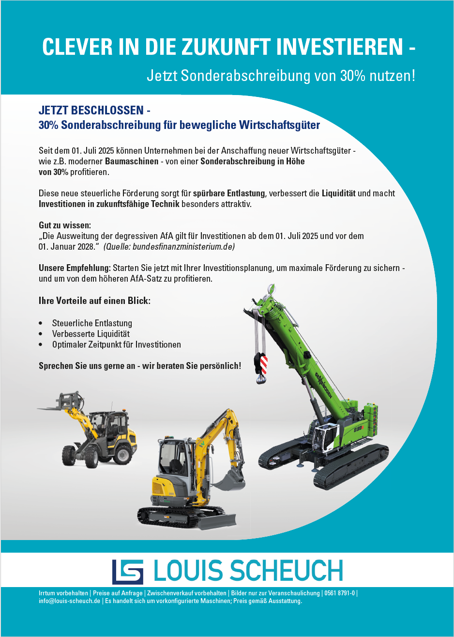 Wachstumsbooster, Staatliche Förderung, Sonderabschreibung, Sonder AfA, 30% Sonderabschreibung, 30% Sonder AfA, finanzieren, Investition